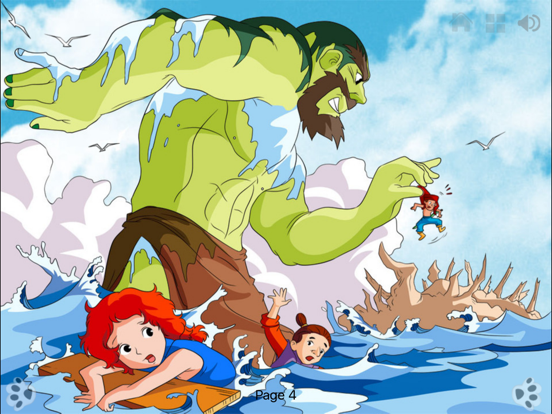 Screenshot #4 pour Adventures of Sinbad Bedtime Fairy Tale iBigToy