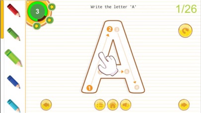 English Tracing Letters screenshot 2