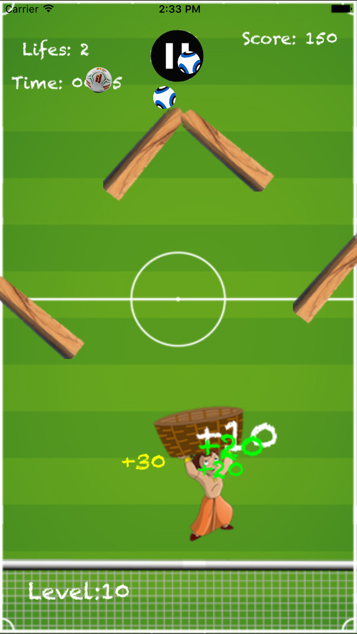 Chhota Bheem & Mighty Raju-Catch the Football Game