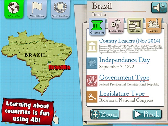 Screenshot #6 pour Boardroom World & USA Map