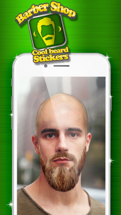 Barber Shop Cool Beard Stickers Hair Salon For Men And Make Me