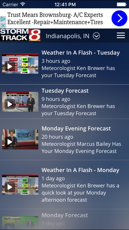 WISH-TV Weather - Radar & Forecasts