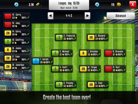 Screenshot #5 pour Football Champions