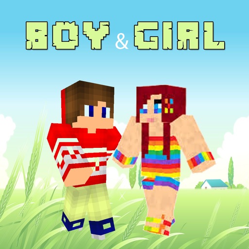 Boy & Girl Skins for MInecraft PE & PC Free icon