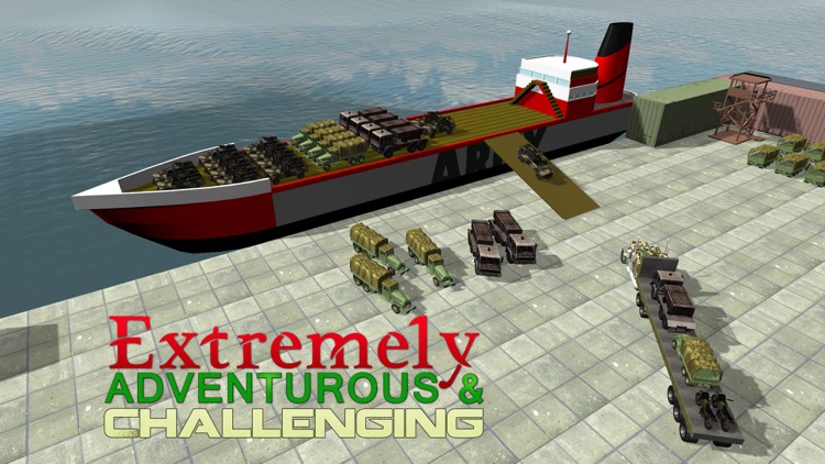 Army Cargo Ship Simulator – Boat sailing game