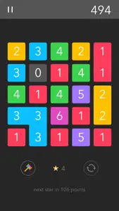 Two 9s - merge numbers puzzle screenshot #1 for iPhone