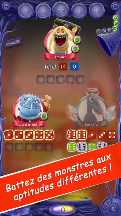 Screenshot #2 pour Reiner Knizia's Dice Monsters