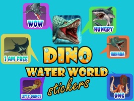 Dino Water World stickers are the stickers of our popular game Dino Water World
