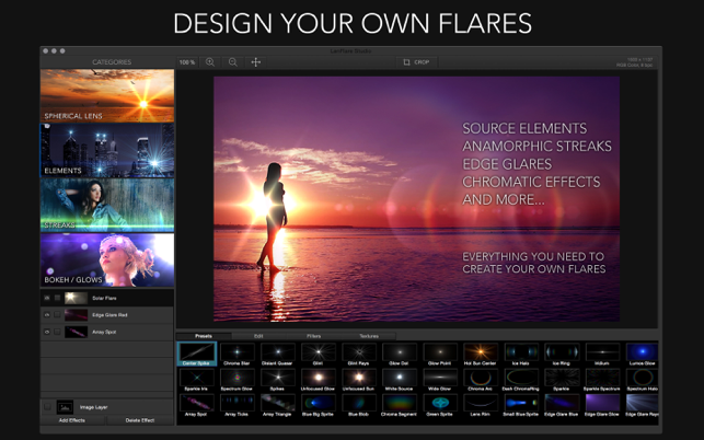 ‎LensFlare Studio Screenshot