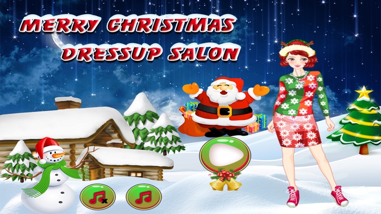 Merry Christmas Dressup Salon - Girls games free