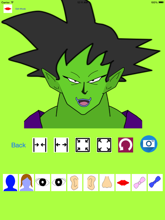 Screenshot #4 pour CharacterMaker for Dragon Ball