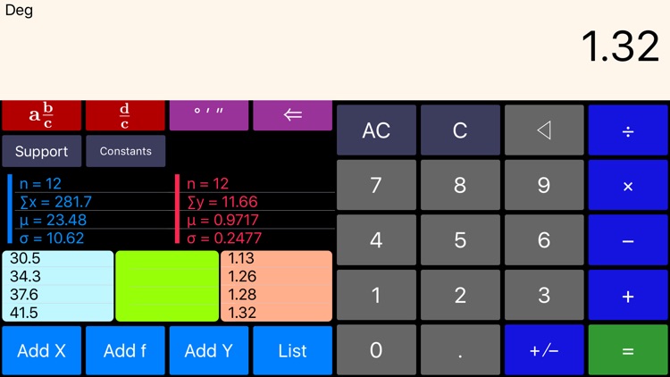 Statistics Calculator++