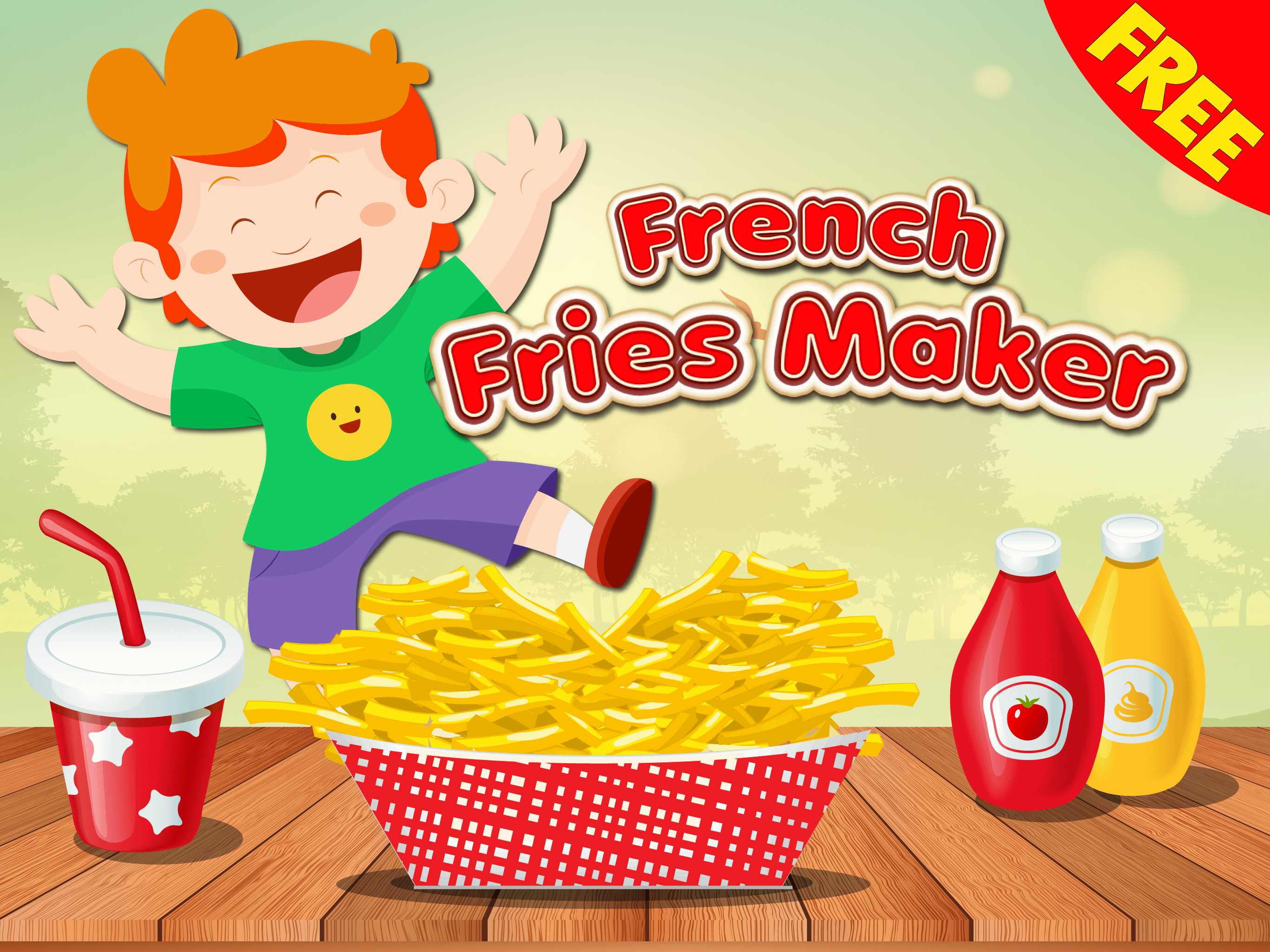 French Fries Maker-Free learn this Amazing & Crazy Cooking with your best friends at home