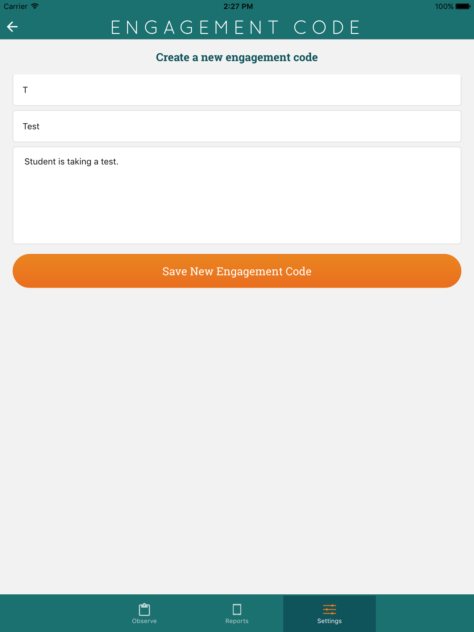 My Student Observation App screenshot 8