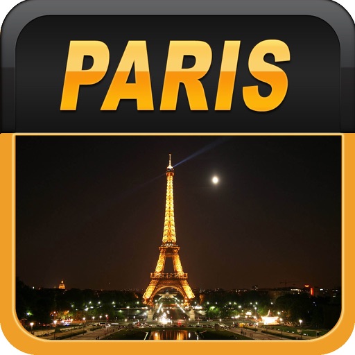 Paris Offline Travel Guide Icon