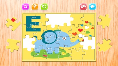 Screenshot #1 pour abc Scie sauteuse Puzzle Alphabet Animaux Mignonne