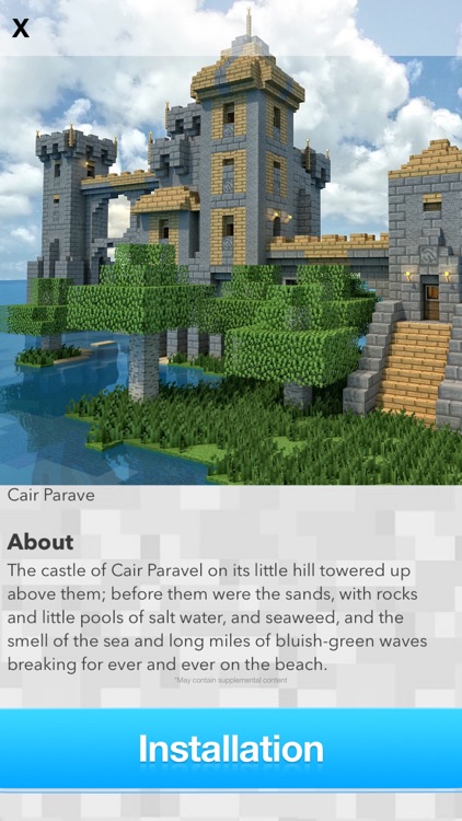 Castle Maps for MINECRAFT PE (Pocket Edition) MCPE