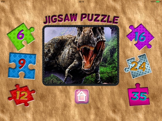 Screenshot #4 pour Jigsaw Puzzle Dinosaure Apprendre Pour Les Enfants