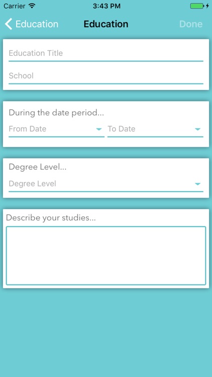 RessumeCreator screenshot-3