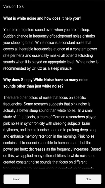 Sleepy White Noise: Sleepy Noise screenshot-3