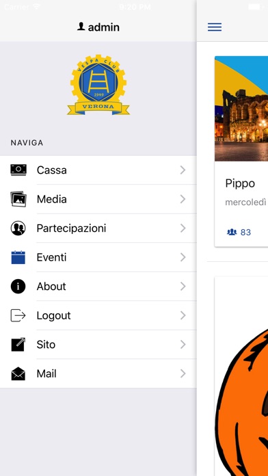 Vespa Club Verona screenshot 2