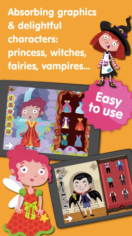 Dress Up Characters - Dressing Games for Halloween screenshot-3