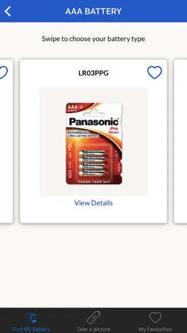 Game screenshot Panasonic Battery APP apk