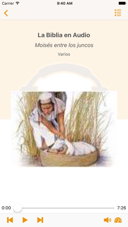 La Biblia en Audiolibro para Niños