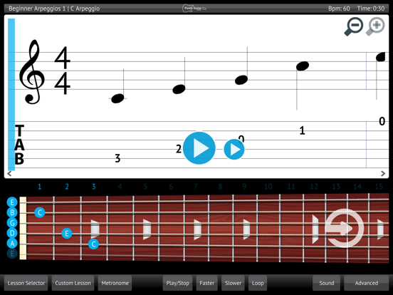 Screenshot #4 pour Learn & Practice Electric Guitar Lessons Exercises