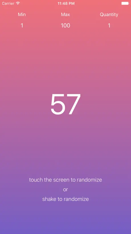 LuckyNumber - A Random Number Generator