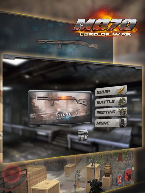 Screenshot #4 pour M870 Remington Shotgun Builder and Shooting Game by ROFLPlay