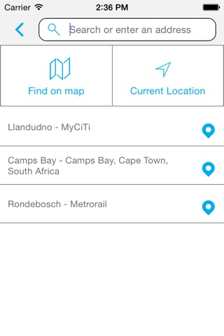 Findmyway App screenshot 2