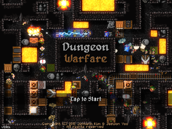 Dungeon Warfare iPad app afbeelding 1