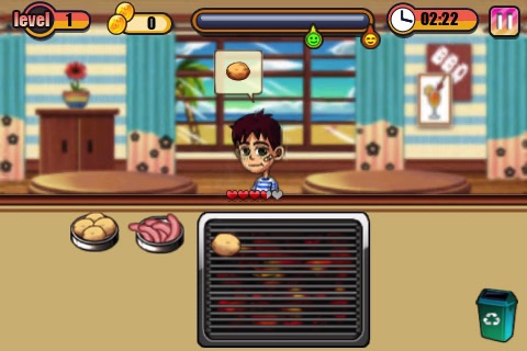 Girls Cooking Games - Free barbecue cooking games screenshot 2