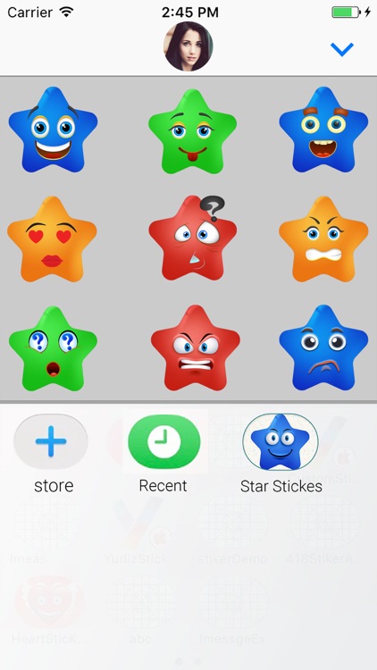 Star Face : Animated Stickers screenshot-3