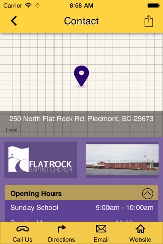 Flat Rock Baptist Church screenshot 2