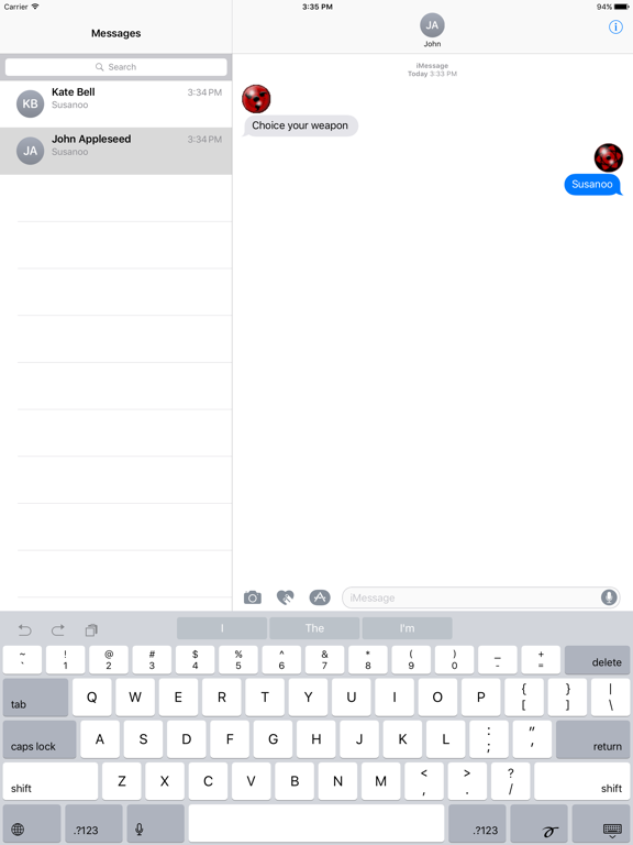 Screenshot #5 pour Sharingan Eyes - Fx Sticker