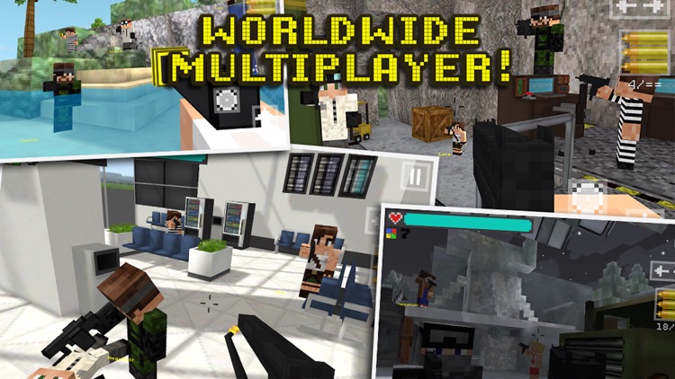 Block Gun Pixel Wars 3D: Team Strike