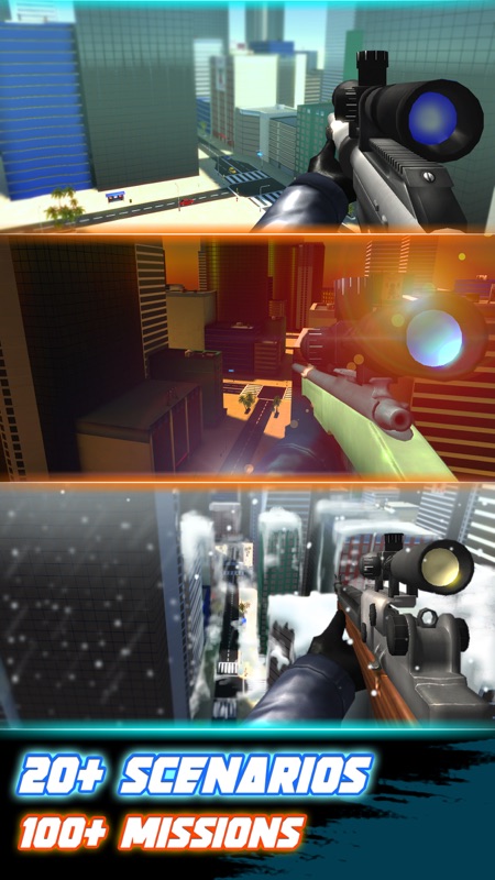 Sniper 3D Silent Assassin: Gun Shooting Free Game screenshot 4