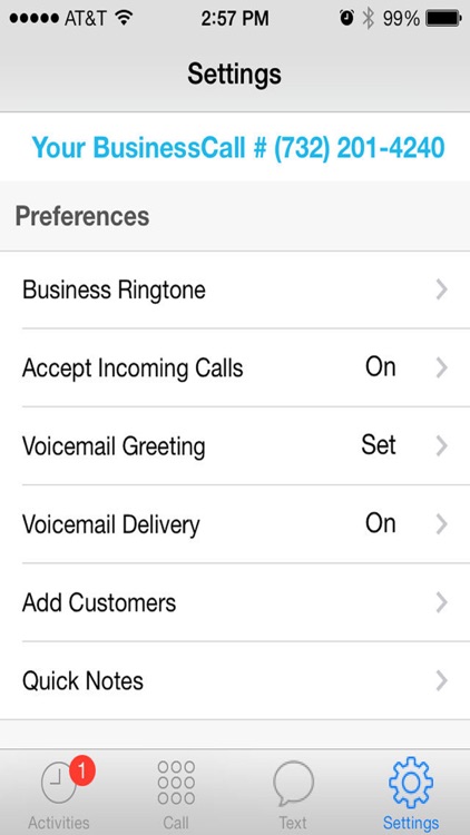 BusinessCall 2nd Line screenshot-3