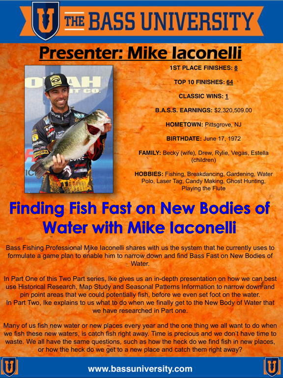 The World of Bass Fishing Mag iPad screenshot