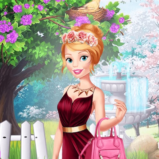 Spring Fashionista Dress Up Icon