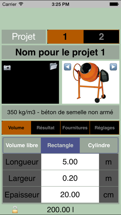 Screenshot #1 pour BetonMix