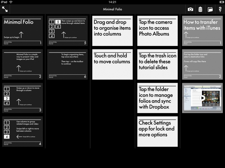 Minimal Folio - Design, Photo and Video Portfolio