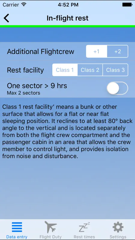 EASA vs Airline FTL screenshot 5 of 5