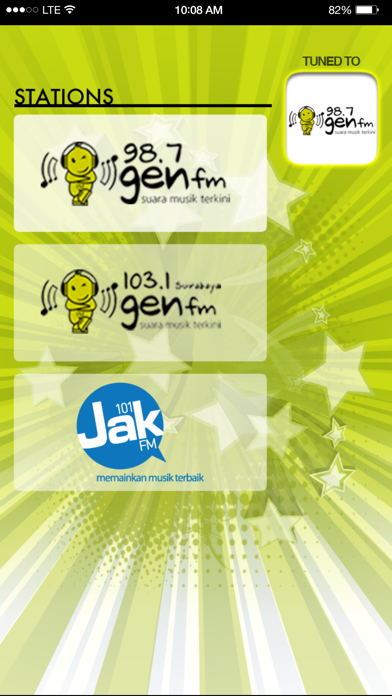 Screenshot #2 pour 987 Gen fm