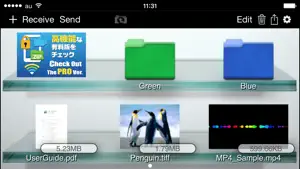 File Transfer - ぱっと転送 screenshot #2 for iPhone