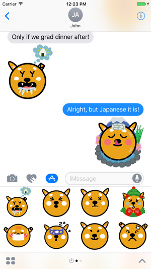 Kumakote the doge: a cute pet stickers(圖2)-速報App