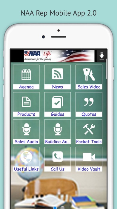 How to cancel & delete NAA Rep Mobile App 2.0 from iphone & ipad 1