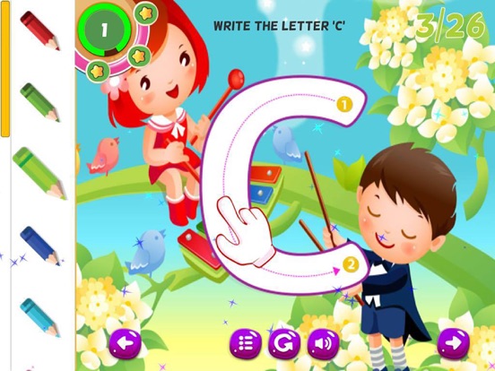 Learn to Write ABC Handwriting for Preschool iPad screenshot